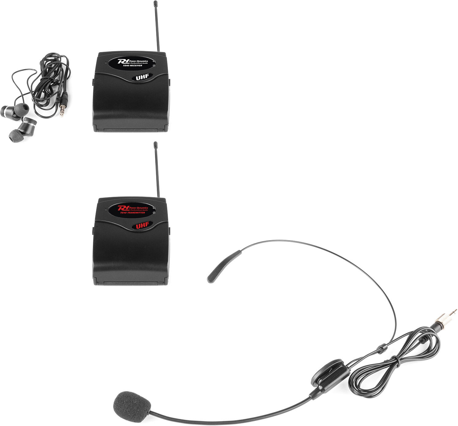 Power Dynamics Tg40 Drahtloses Reiseleiter-Set