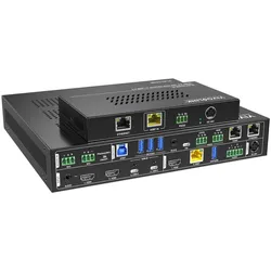 Vivolink HDBaseT 3.0 18G 4X2 seamless, KVM Switch, Schwarz
