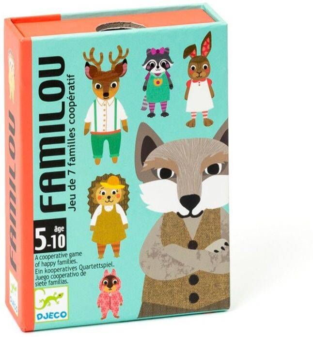 Jeu de 7 Familles Familou - Djeco