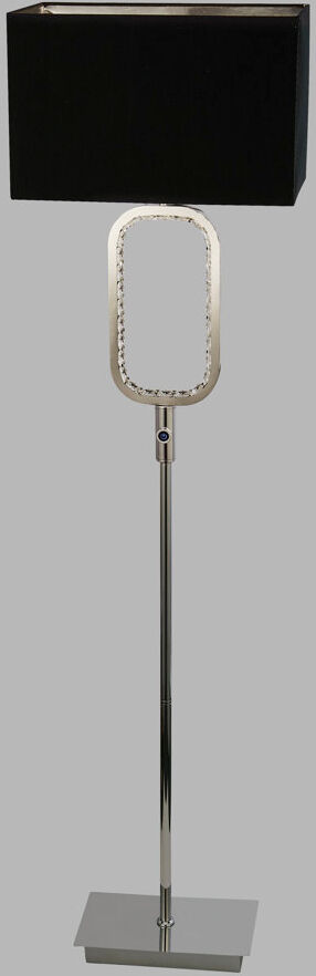 Mercer41 Velez 151cm Grey Traditional Floor Lamp Grey 151cm H X 25.5cm W X 40cm D