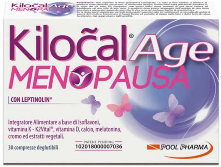 Kilocal Age Menopausa Integratore Disturbi Menopausa 30 Compresse