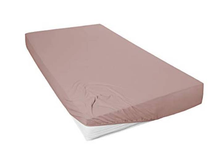 Primera Mako-Feinjersey-Spannbetttuch, Nougat, 90x190-100x200 cm