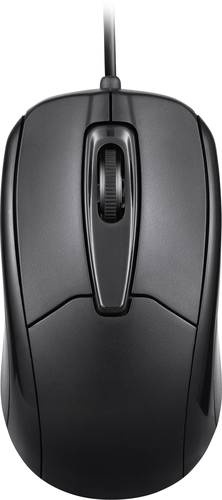 Perixx PERIMICE-209 P Black Maus Kabelgebunden Optisch Schwarz 3 Tasten 1000 dpi