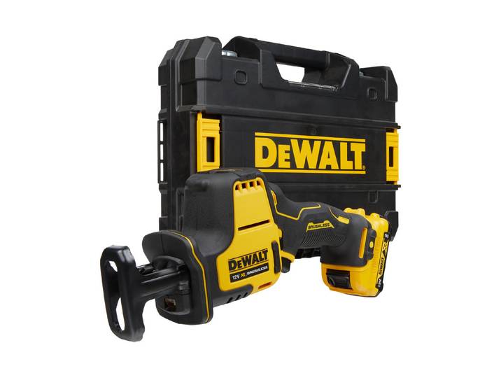 DeWalt Akku-Säbelsäge Kompakt Brushless 12 V 2 Ah