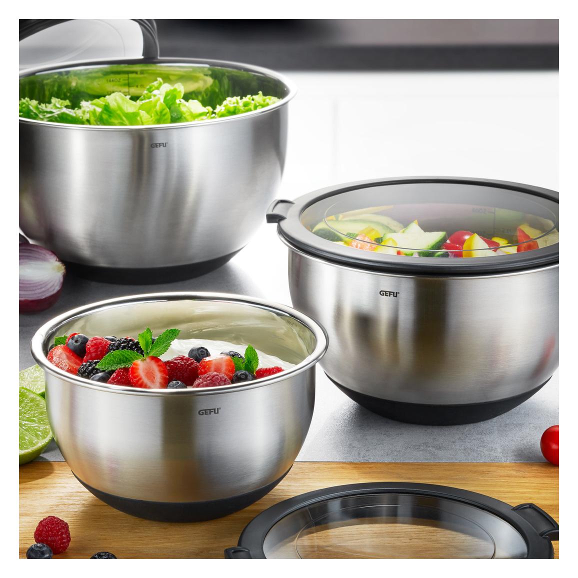 GEFU Schüssel MUOVO (24 cm, 4.50 l, 1x) (35050)