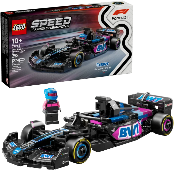 LEGO Speed Champions 77248 BWT Alpine F1 Team A524 Rennauto