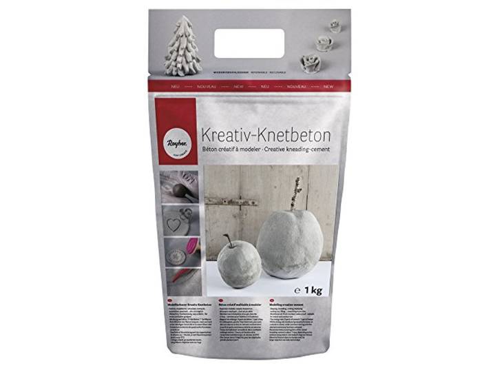 RAYHER Creatief kneden-Cement, Zak 1kg, Poeder, Grijs, 31,5 x 18 x 8 cm