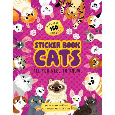 Sticker Book: Cats, von Jana Sedlackova, Albatros Media, 978-80-00-07846-5