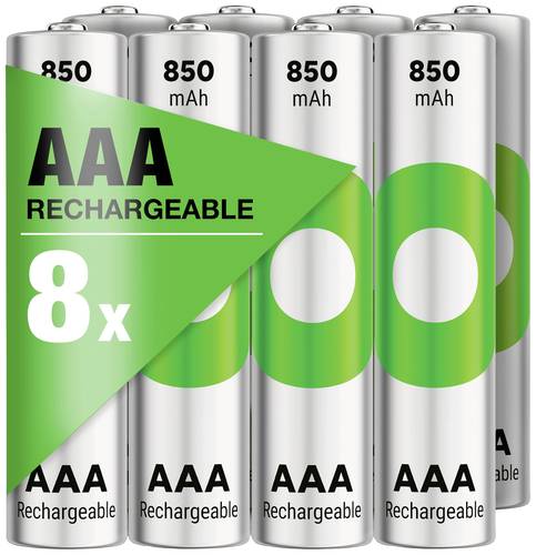GP ReCyko Micro (AAA)-Akku NiMH 850 mAh 1.2V 8St.