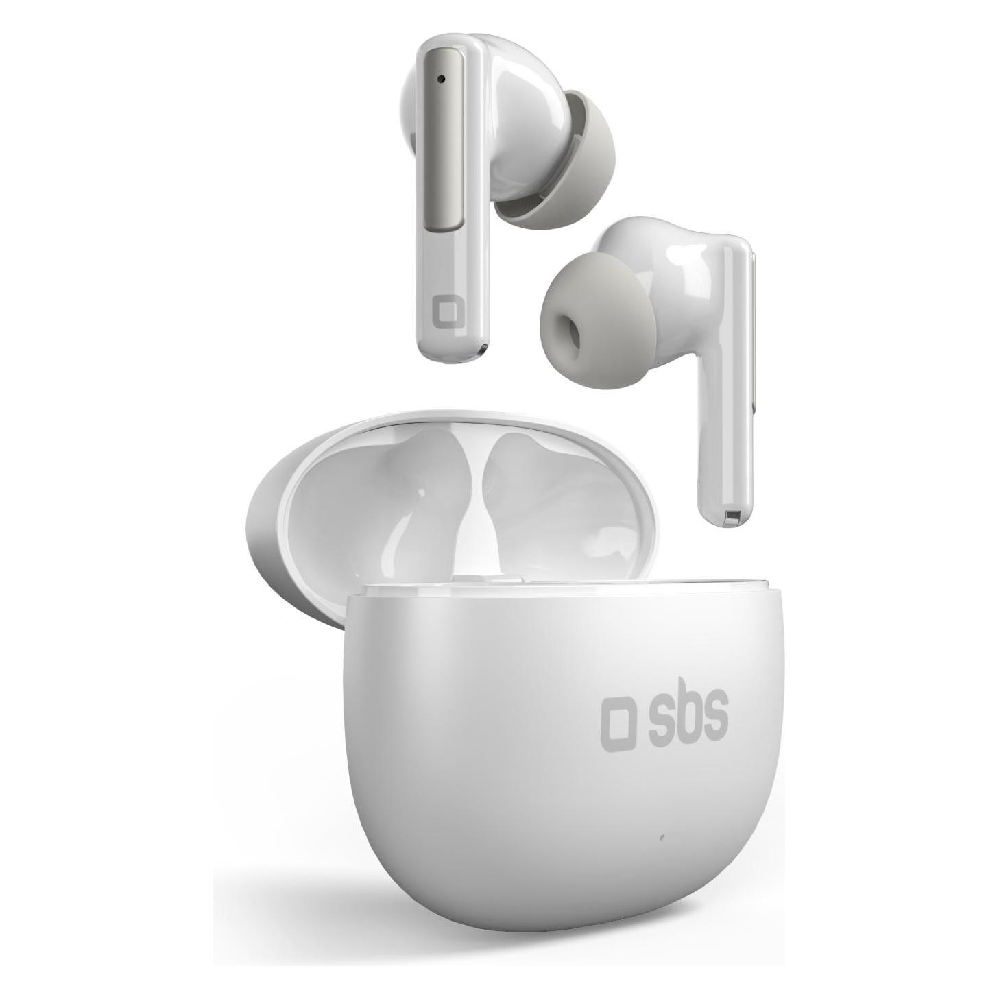 SBS AI TrueWireless Headset mit Übersetzungsfunktion (5.50 h, Kabellos) (TEEARTWSAIBTW)