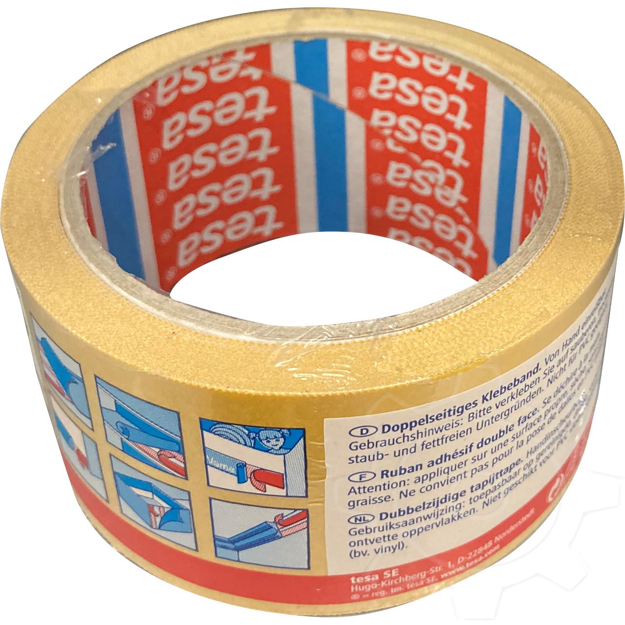 Tesa Doppelseitiges Klebeband universal 10m 50mm