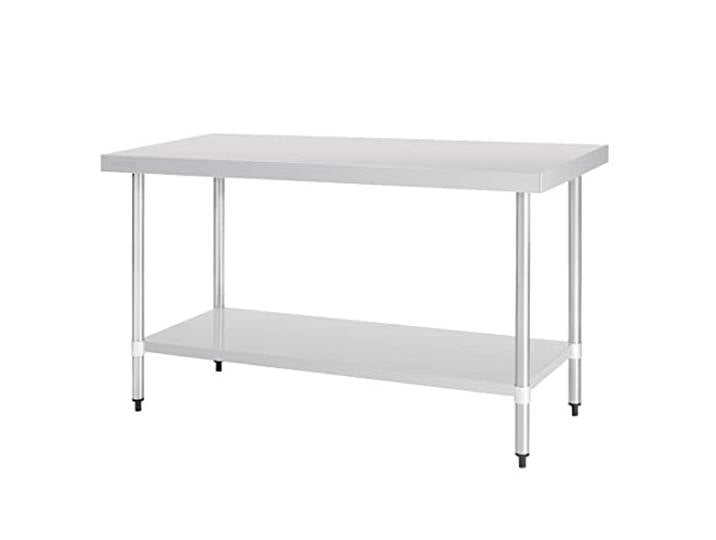 Vogue Table en acier inoxydable 900 x 1500 x 700 mm