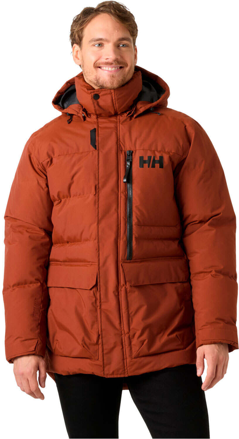 Helly Hansen tromsoe chaqueta impermeable insulada hombre Gris (M)