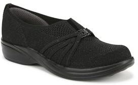 Women's Niche Knit Flat by Bzees in Black (Size 9 M)
