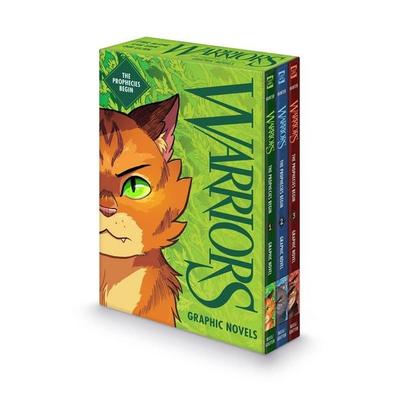The Warriors Graphic Novel Box Set: The Prophecies Begin, Taschenbuch von Erin Hunter, Harper Collins Publ. USA, 978-0-06-344010-4
