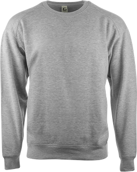 C2 Sport CS5501 Fleece Crew T-Shirt in Oxford size 3XL   60/40 Cotton/Polyester 550100, 5501