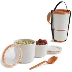 Black + Blum Lunch Pot, Lunchbox, Orange, Weiss