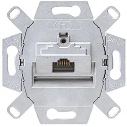 Jung UAE8UPOK6 Datendose Cat. 6 / Cat. 6A iso 8-pol., für 1 Terminal UAE 8 UPOK6