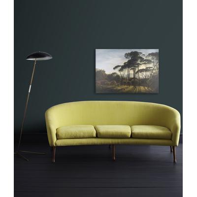 Leinwandbild ART FOR THE HOME "Italienische Landschaft mit Pinien", grün (farbe bild(er): grün), B:100cm H:60cm, Bilder, Leinwandbild, Italienische Landschaft 70 x 100 cm