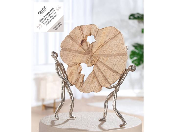 Objet déco Carry 31 x 34 x 9cm Bois