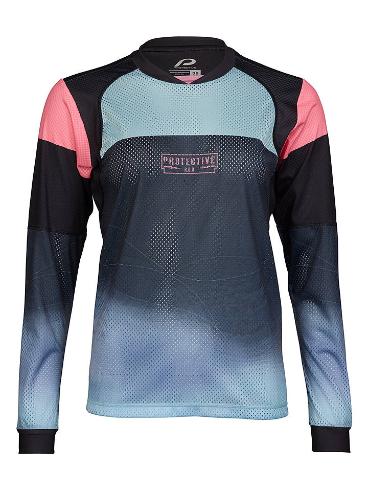Protective Funktionslongsleeve "Neon Moon" in Bunt - 40