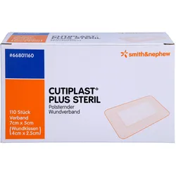 Cutiplast Plus Steril 5x7cm Verband 110 ST