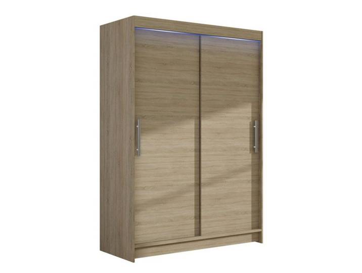 MIRJAN24 Kleiderschrank Miami I (mit Schiebetüren) Schiebetürenschrank, Garderobe