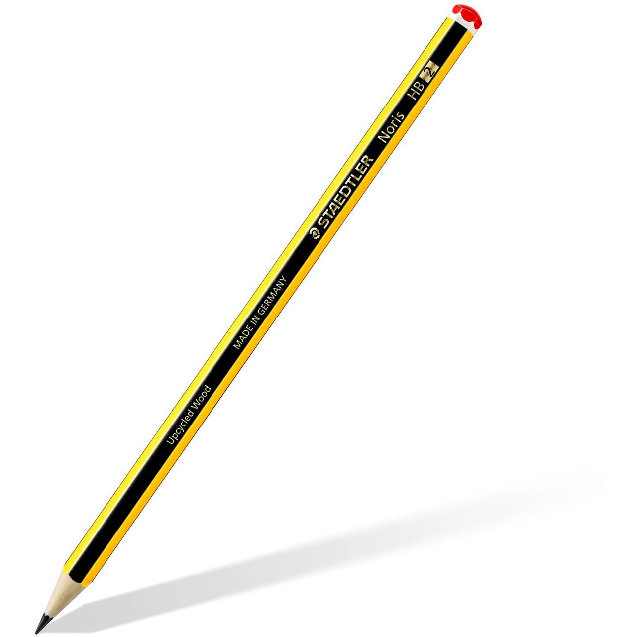 STAEDTLER Noris 120 Bleistifte 2B schwarz/gelb, 12 St.