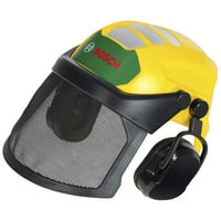 Bosch - Waldarbeiter Helm mit Visier, Gartenspielgerät