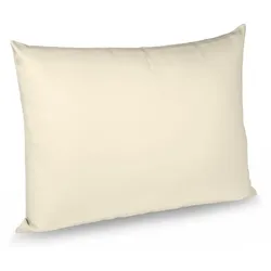 fleuresse Jersey-Nackenkissenbezug 40 x 60 cm Jersey Beige Ecru
