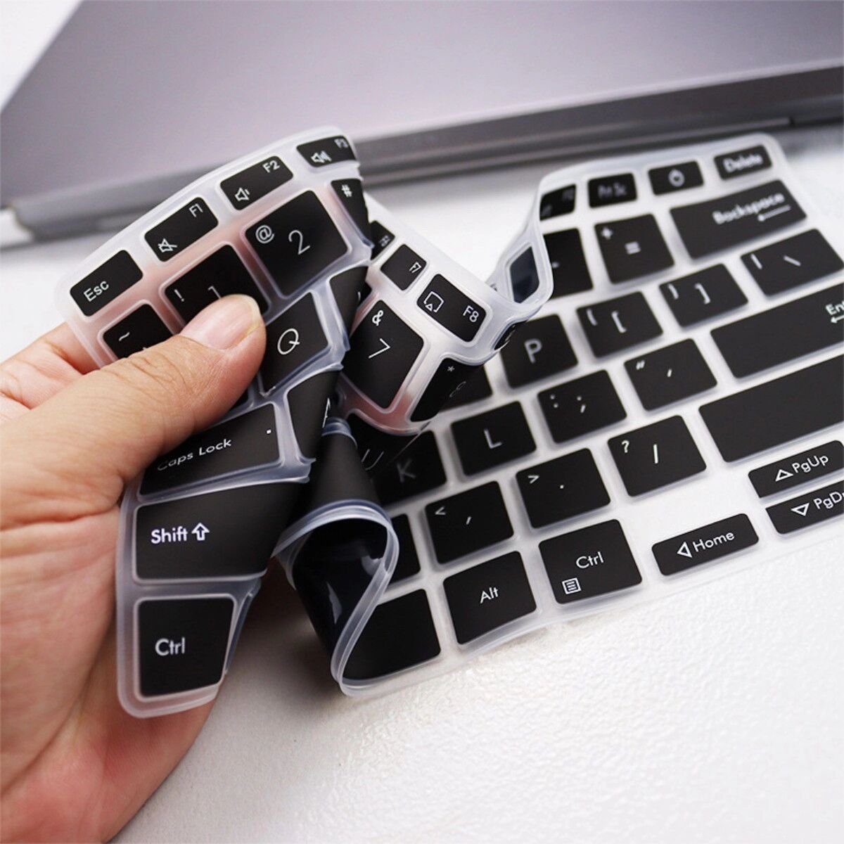 INF Kompatibel mit Silikon-Tastaturabdeckung für MacBook Pro 16/13"