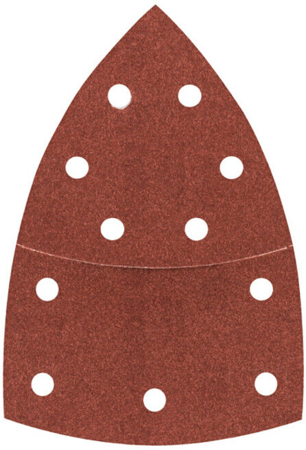 BOSCH feuille abrasive C430 10 pièces 102 x 62 93 mm 180 11 trous (2608607410)