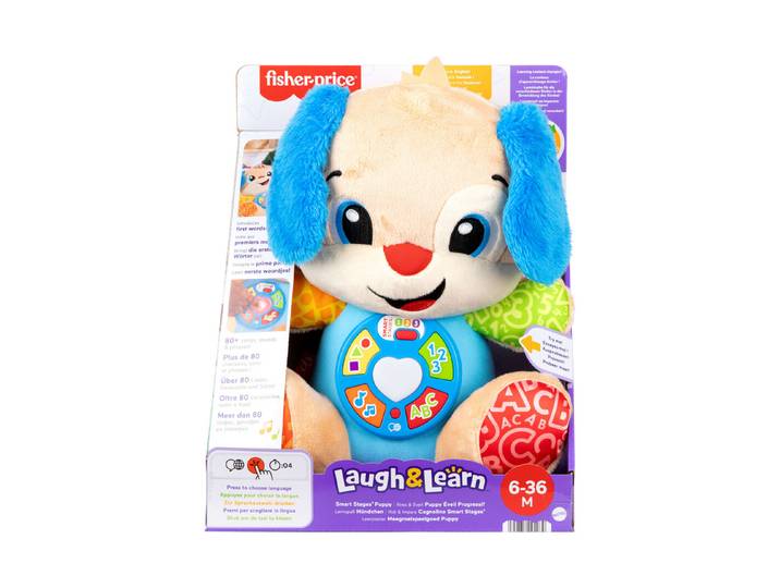 Fisher Price Lernspass Hündchen (De,Fr,En) 6+ Monate