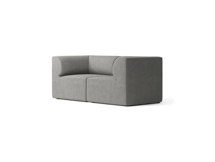 Audo Copenhagen Eave 86 Modulsofa configuration 1 Audo bouclé 16 (dark grey)