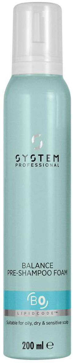 200ml System Professional LipidCode Balance B0 Pre-Shampoo Foam