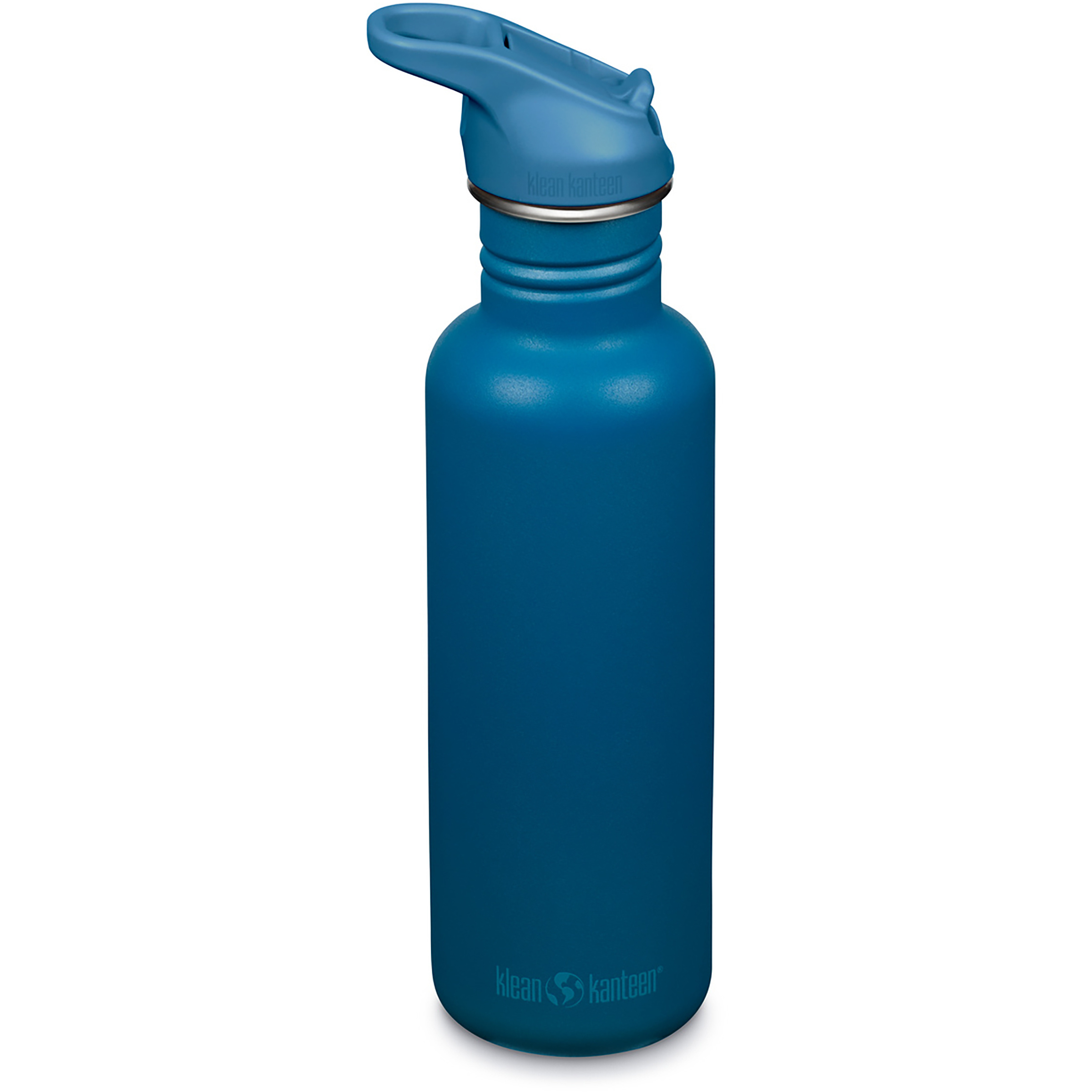 Klean Kanteen Classic Flip Sport Trinkflasche Trinkflaschen blau Größe 0,8L