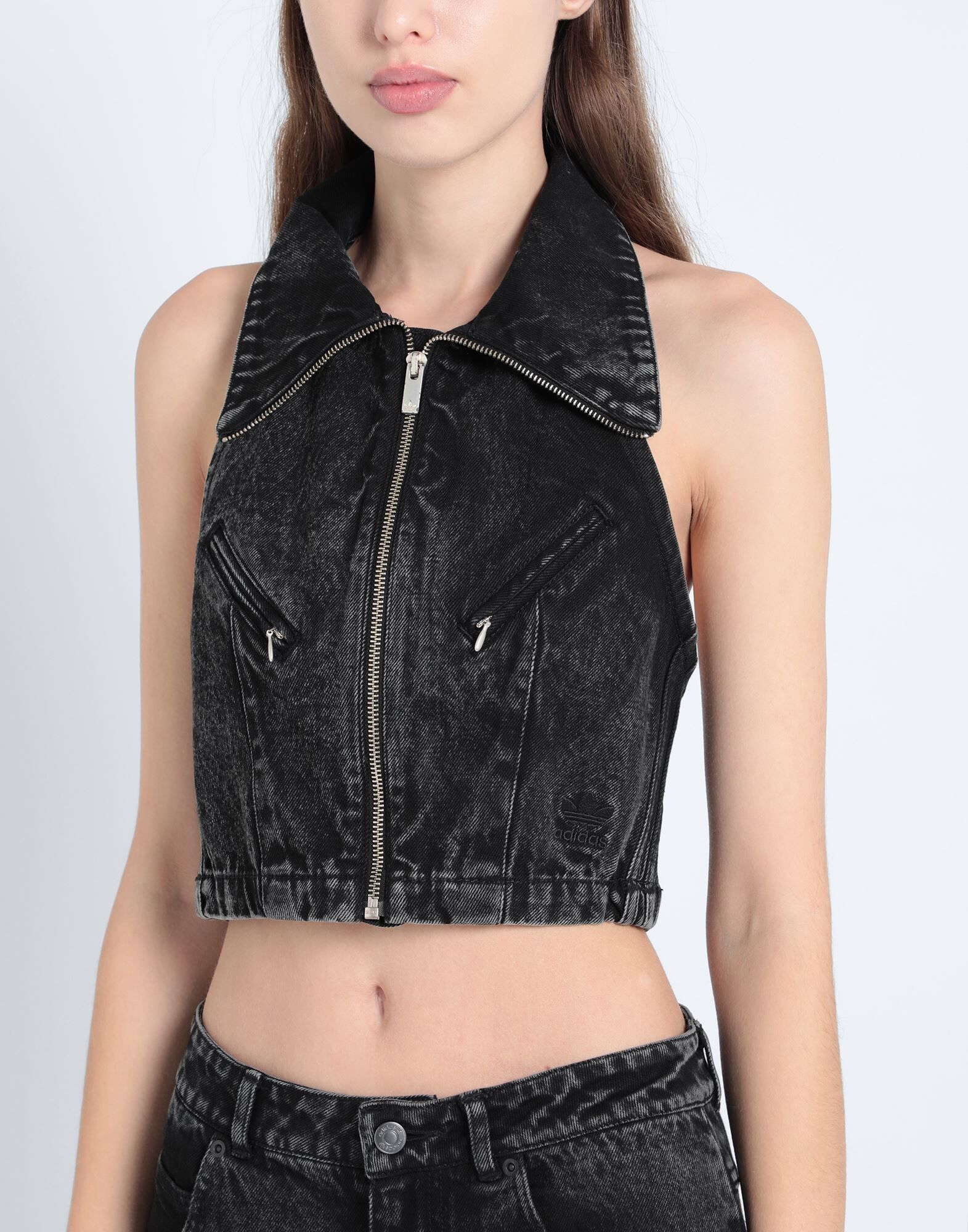Adidas Top Mujer Negro 34,38,42 Mujer