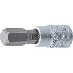 BGS Bit-Einsatz | Antrieb Innenvierkant 6,3 mm (1/4"") | Innensechskant 8 mm
