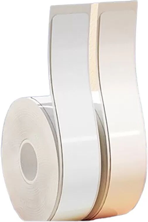 INF Papier d'étiquette thermique continu 1/2 pouce - Étiquettes adhésives PVC étanches