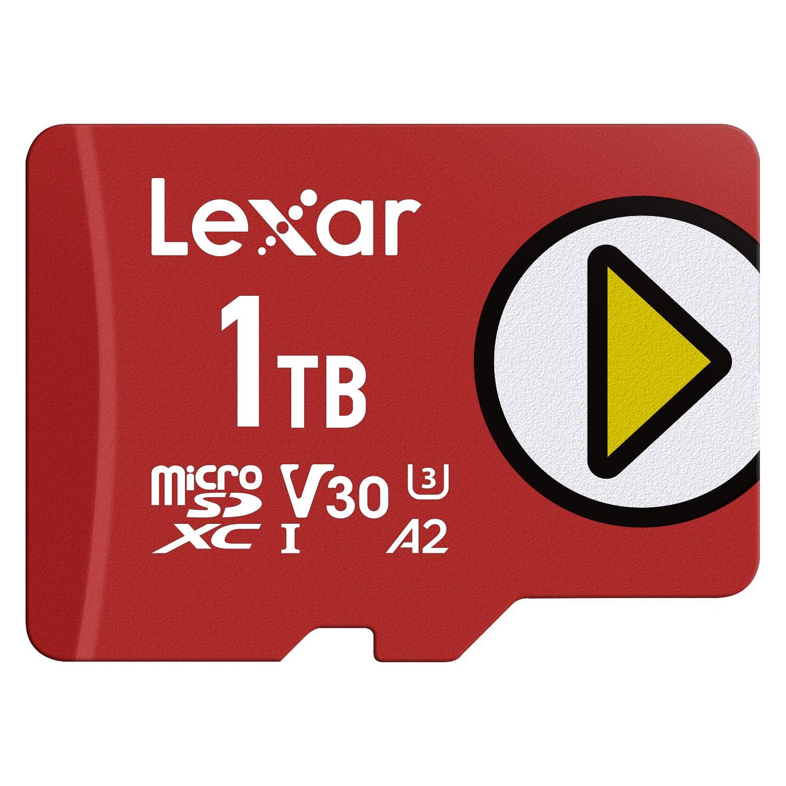 Lexar Play (1000 GB, microSDXC, U3, UHS-I) (LMSPLAY001T-BNSNG)
