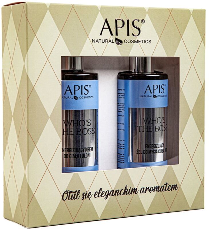 Apis Natural Cosmetics Who's The Boss coffret cadeau pour homme