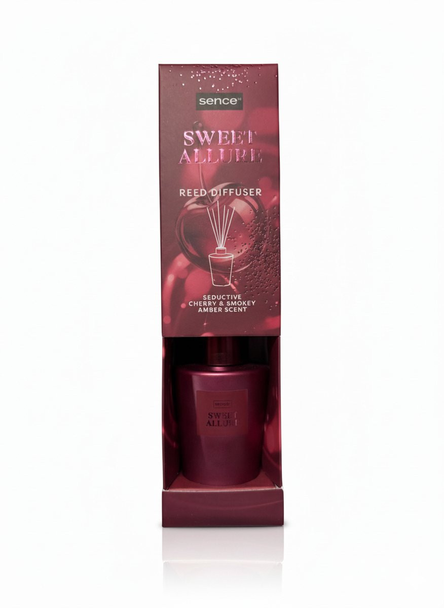 Sence Reed Diffuser Night Luxe – Cherry & Smokey Amber – 100 ml