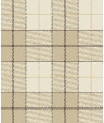 NextWall Altarinda Plaid Peel and Stick Wallpaper
