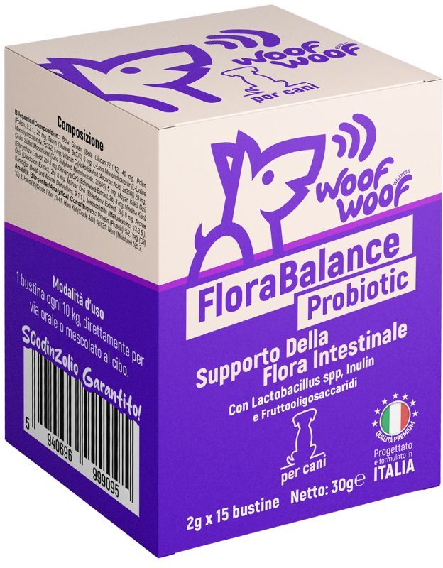 Woof Woof Cane Florabalance Probiotic 15 BUSTINE