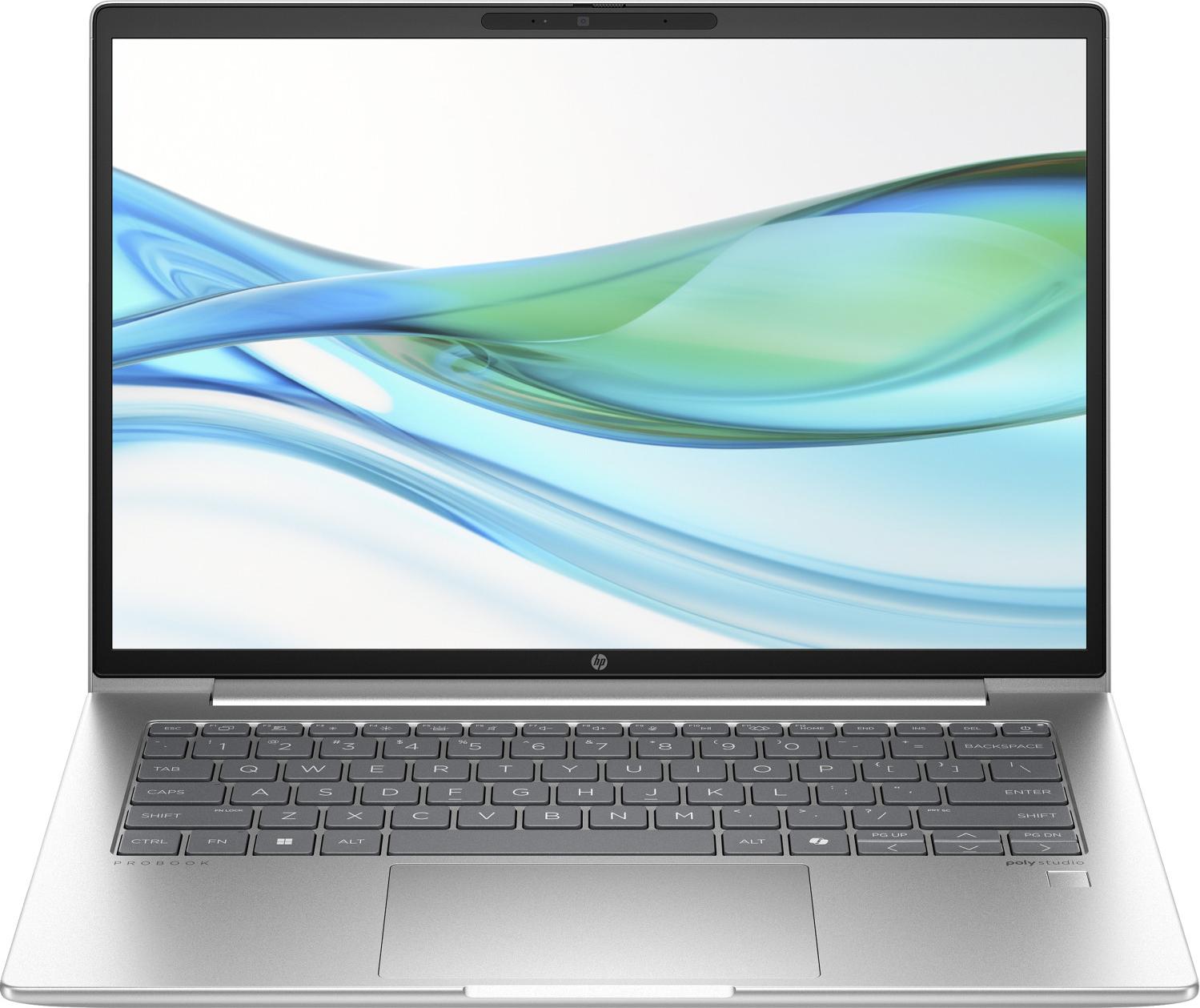 HP ProBook 440 G11 Laptop, Intel Core Ultra 5 125U Prozessor, 35,6 cm (14 Zoll) WUXGA-Display, 16 GB DDR5 Arbeitsspeicher, 512 GB SSD-Festplatte, Wi-Fi 6E (802.11ax), Windows 11 Pro, Farbe: Silber.