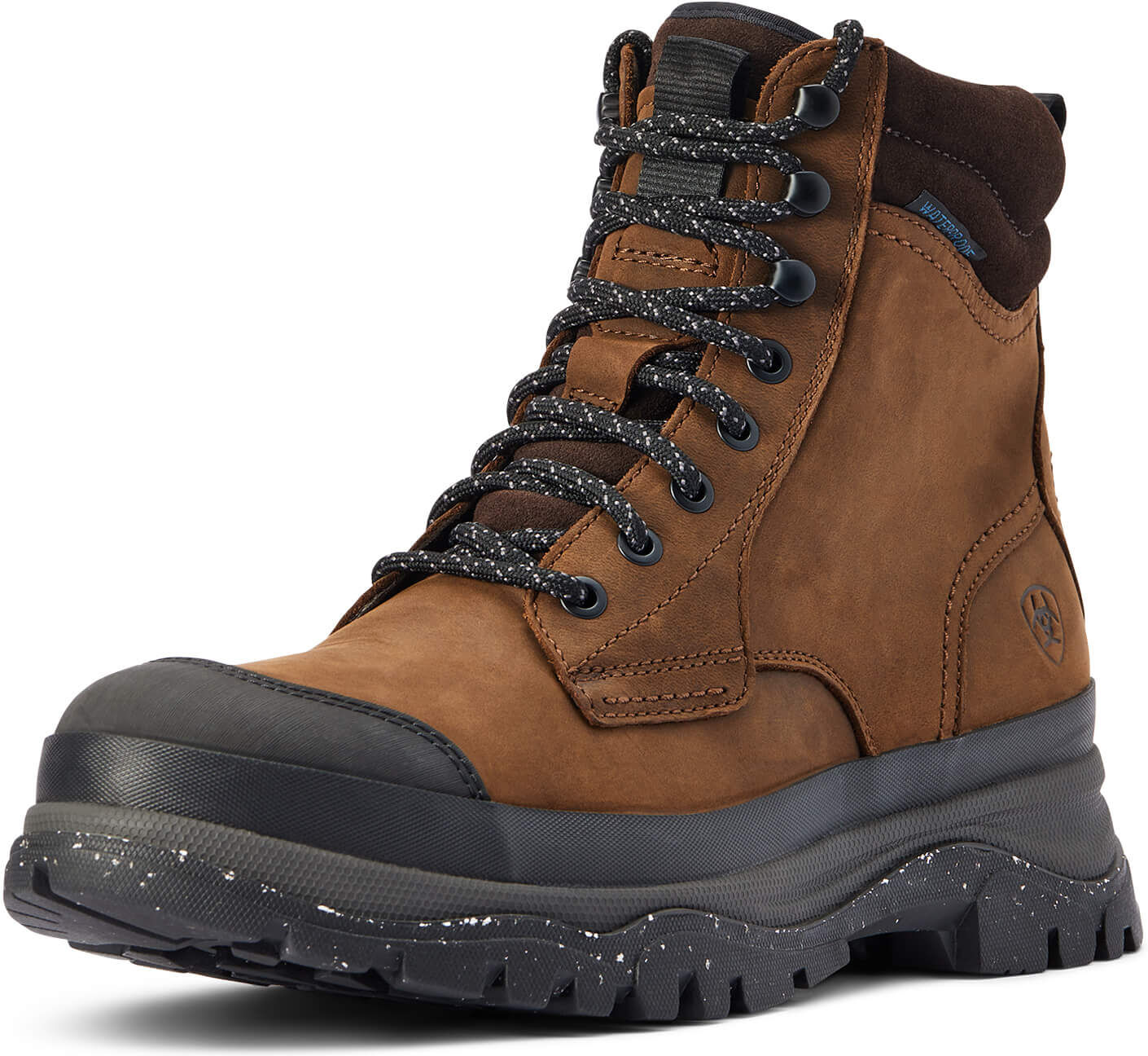 Men's Moresby Waterproof Boots in Oily Distressed Brown, Size: 7 D / Medium by Ariat