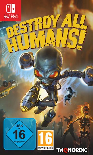 THQ Nordic Destroy All Humans! (Nintendo Switch) 800765