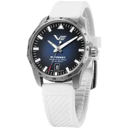 Vostok Europe NH35-125A748-SIWHI Armbanduhr Automatik Rocket N1 Weiß 39 mm