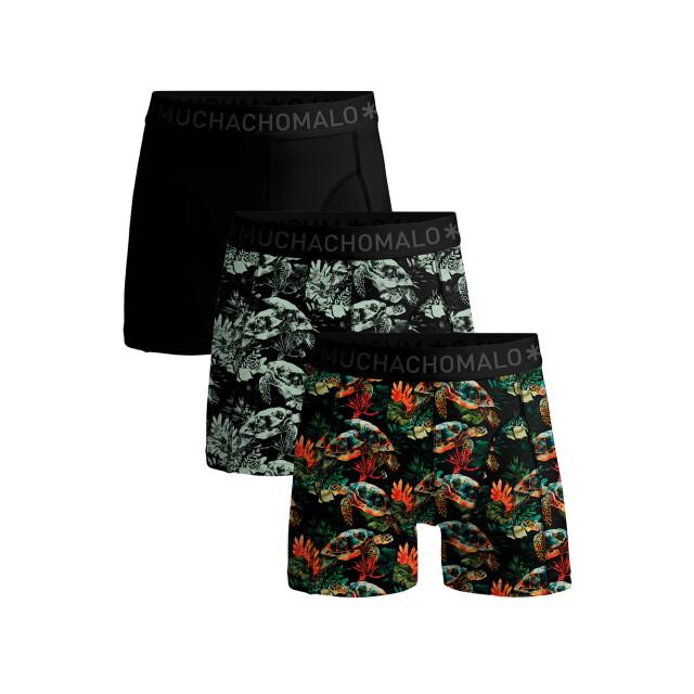 Muchachomalo Men 3-pack boxer shorts print/print/solid