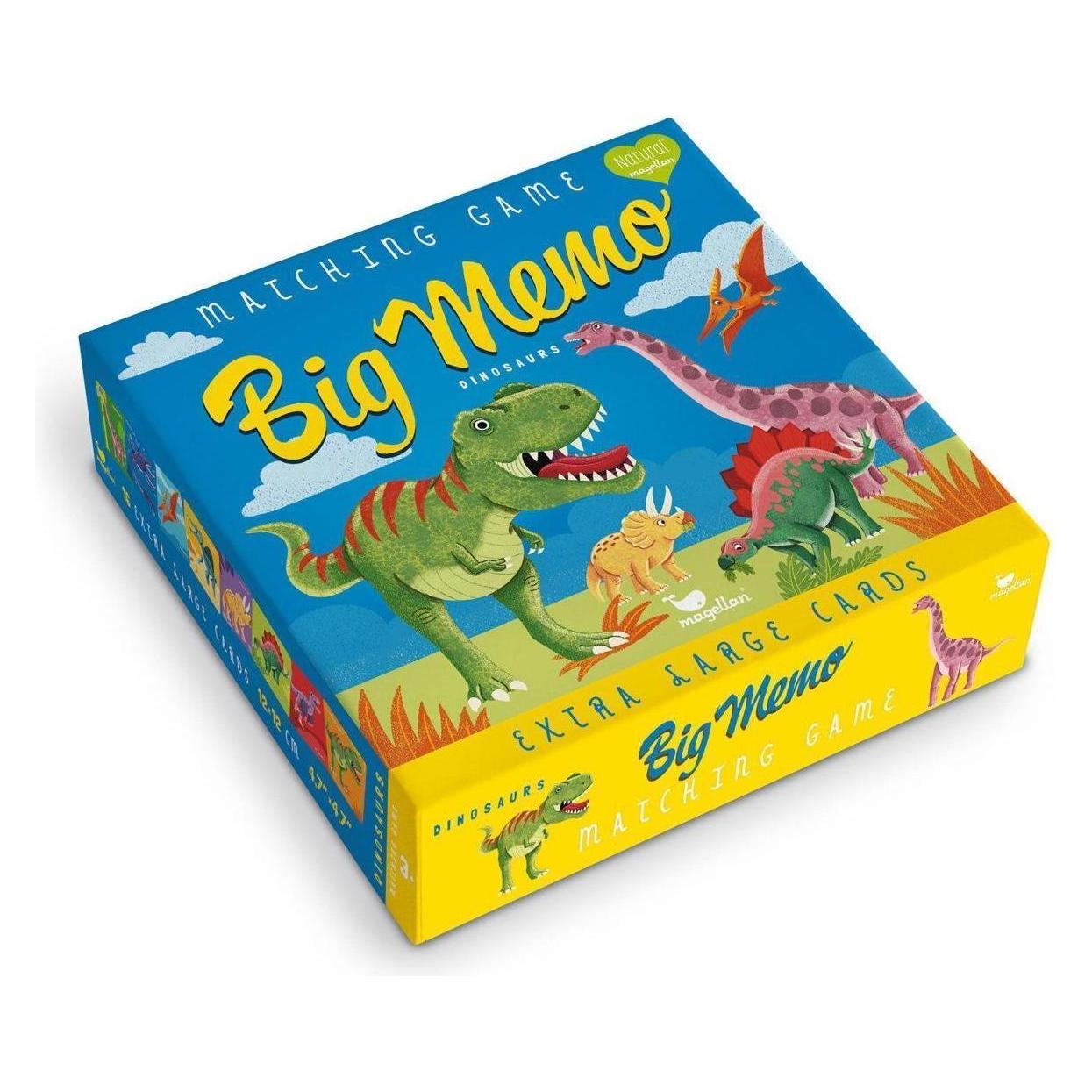 Magellan Verlag Big Memo - Dinosaurs (Deutsch, 2 Spieler) (6711-3183-0)